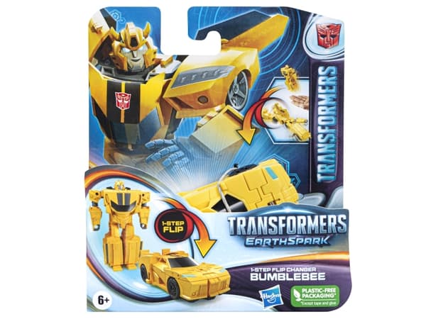 Transformers EarthSpark Bumblebee, 6 år, Plast, Sort, Gult, 37 g