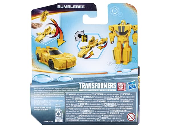 Transformers EarthSpark Bumblebee, 6 år, Plast, Sort, Gult, 37 g