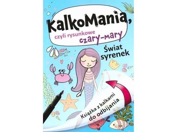 Kalkomania. Świat syrenek EDUKAMP
