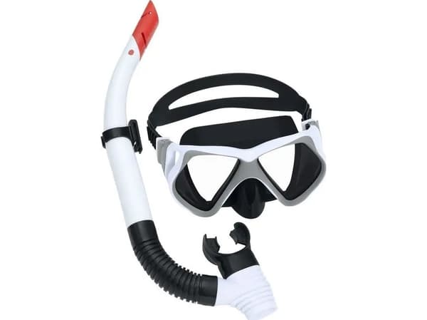 Bestway dykning vit mask, tub Bestway 24069