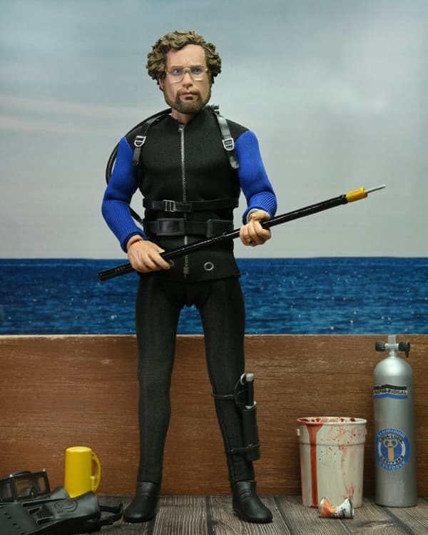 Kæber: Hooper Shark Cage 8 tommer klædt actionfigur