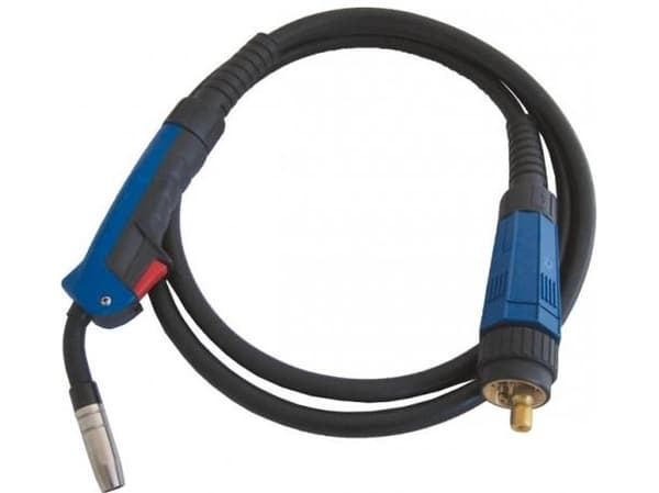MIG/MAG WELDING TORCH MB-15, WITH 4m CABLE, EURO PLUG