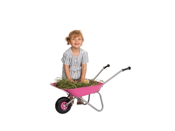 rolly toys rollyMetallschubkarre, 30 månad (er), 1 hjul, Rosa, 2 kg