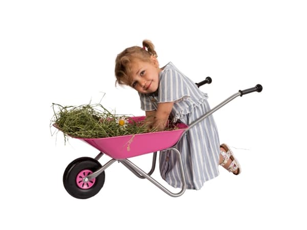 rolly toys rollyMetallschubkarre, 30 månad (er), 1 hjul, Rosa, 2 kg