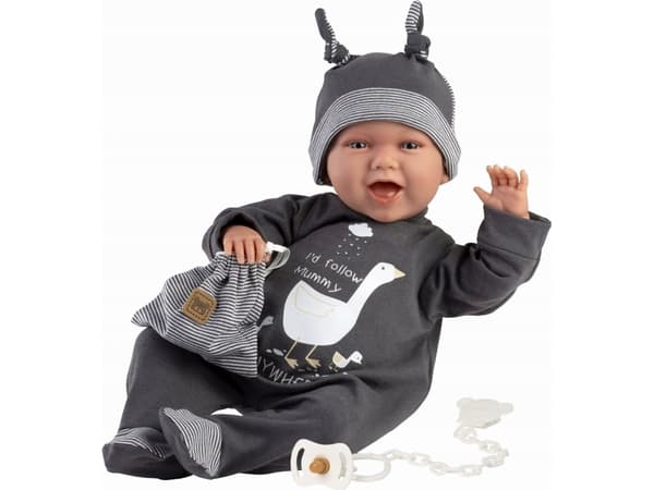 Llorens Llorens 74107 Skrattande babydocka Mimo 42 cm