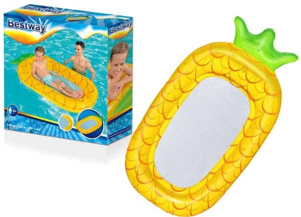 Dmuchany Materac av Siatką Ananas 186 x 112 cm Bestway 43644 EDUKAMP