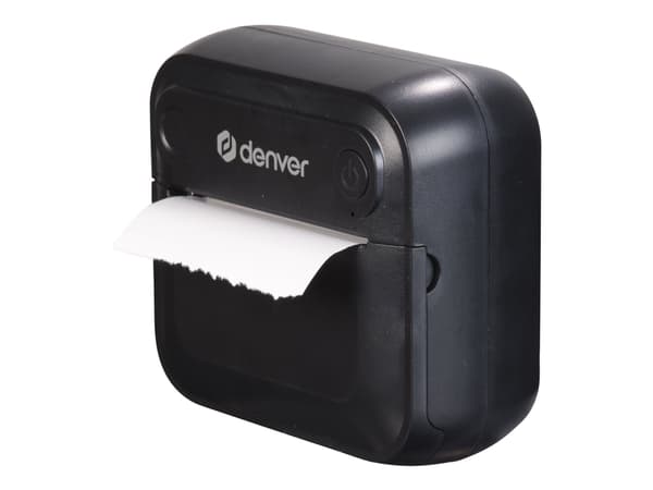 DENVER MBP-32B - Skrivare - svartvit - direkt termisk - Rulle (2,5 cm) - Bluetooth 5.0 Svart