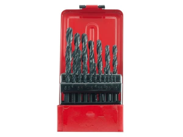 Vorel bor for metall HSS sylindrisk 1,5 2 7 4,5 4 5,5 5 1 3 2,5 3,5 6 10 6,5 7,5 8 8,5 9 9,5 mm (22190)