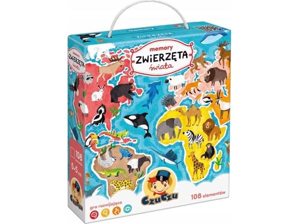 CzuCzu Memory Animals of the World 3+