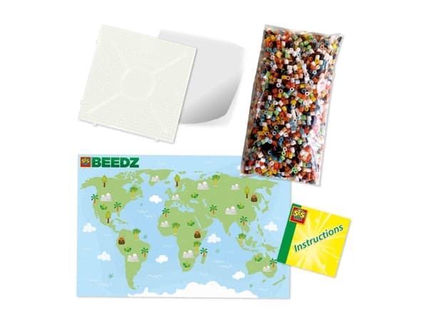 SES Creative Beedz 06207, 3500 stykker, 5 år, Gutt/Jente, Barn, Flerfarget, Ikke for barn under 36 måneder