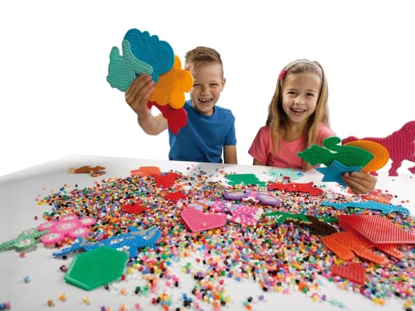 SES Creative Beedz SES Children''s Two Transparent Pegboards, Pärlplatta, 2 styck, Vit, Pojke/flicka, 5 År, 12 År