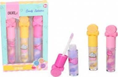 Lag den! LAG DET! Candy lipglosser 3-pakning 84809/6