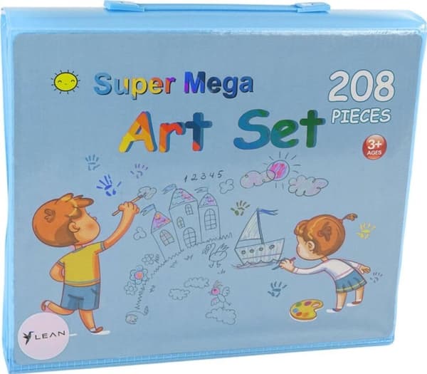 LeanToys Artistic Painting XXL resväska 208 artiklar