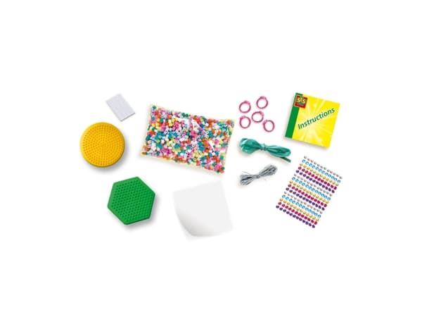 SES Creative Beedz 06078, 5 År, Pojke/flicka, Barn, Kartong, Multifärg, 1200 styck
