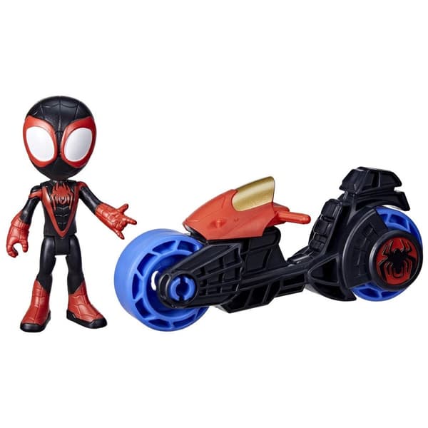 Spidey Amazing Friends Motorcykel Miles Spin Morales