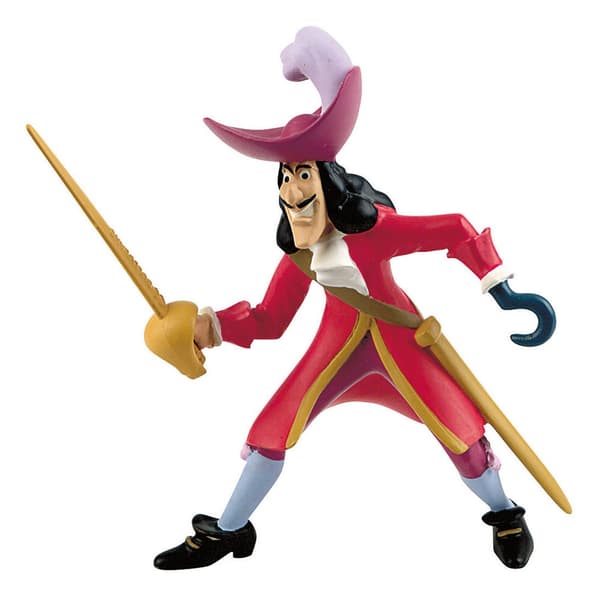Disney Peter Pan Captain Hook figure 10cm