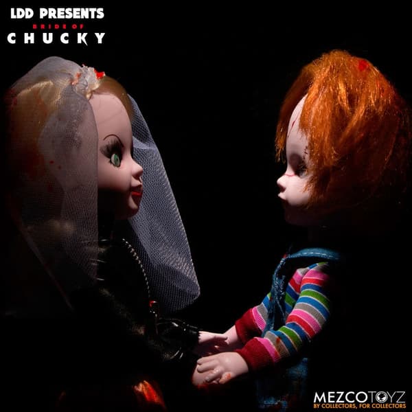 Living Dead Dolls Chucky and Tifanny pack 2 figures 25cm