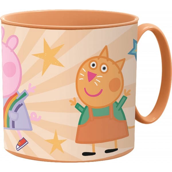 Peppa Pig Greta 1st Micro Kopp Mugg med handtag 265ml Orange