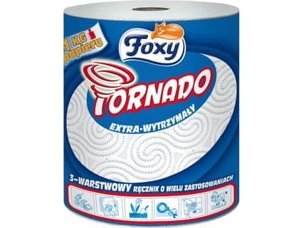 Foxy Foxy Tornado papirhåndklær 3 lag 1kg