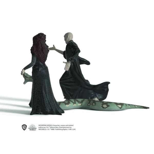 Voldemort, Nagini och Bellatrix statyettlåda, Schleich 42684 Harry Potter, För barn från 6 år