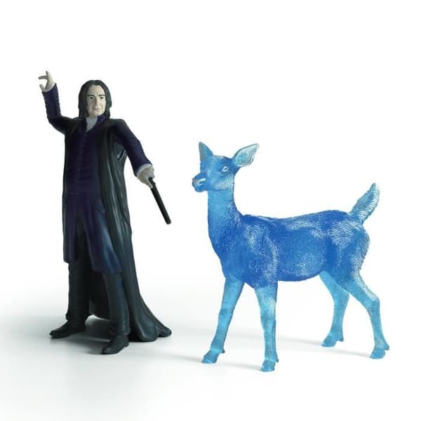 Snape och hans Patronus-figurer, Schleich 42683 Harry Potter, För barn i åldern 6 år