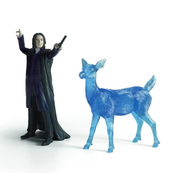 Snape och hans Patronus-figurer, Schleich 42683 Harry Potter, För barn i åldern 6 år