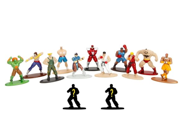 Street Fighter Nano Metalfigs Samlarfigur Blind Pack