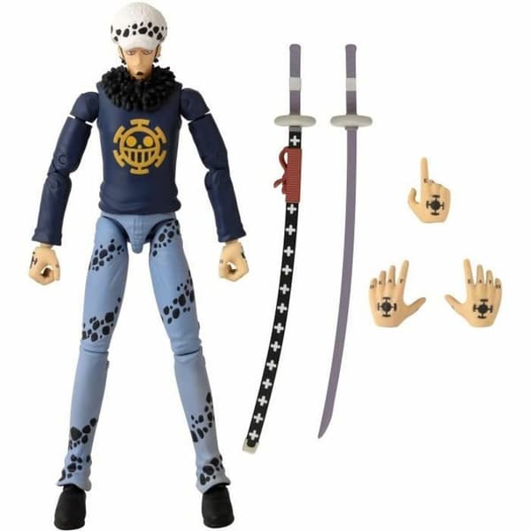Actionfigurer One Piece Bandai Anime Heroes: Trafalgar Law 17 cm
