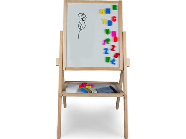 ROTARY MAGNETIC CHALKBOARD STANDING BOARD ACCESSORIES 82CM 3TOYSM RBMN
