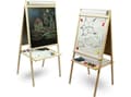Miniatyrbild 1 av 4: STANDING MAGNETIC-CHALKBOARD ROTATING ACCESSORIES 94CM 3TOYSM MPP