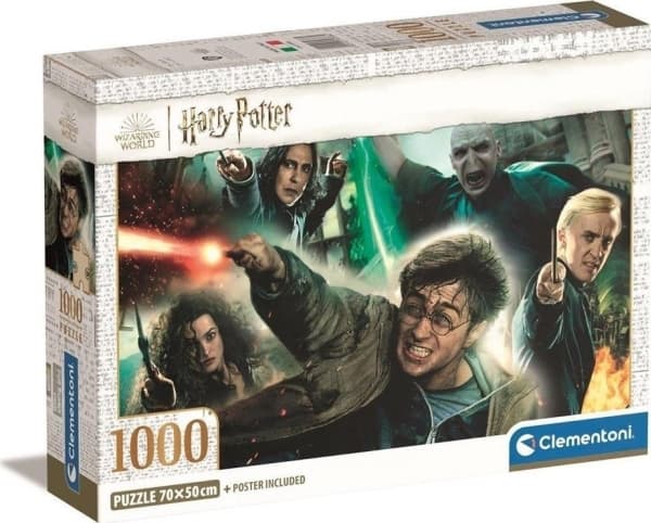 Clementoni CLE palapeli 1000 Compact Harry Potter 39788