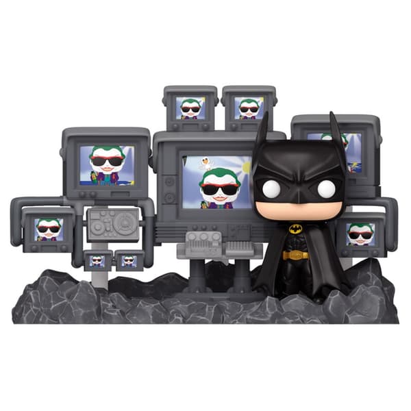 POP figure Moments DC Comics Batman in Batcave