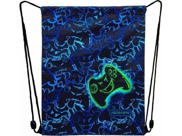 Pakkaus Astrabag Gaming AD1 ASTRA - pelikassan sisältö