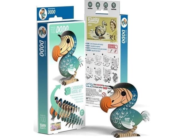 Dodo Eugy fugl. Øko 3D-puslespill