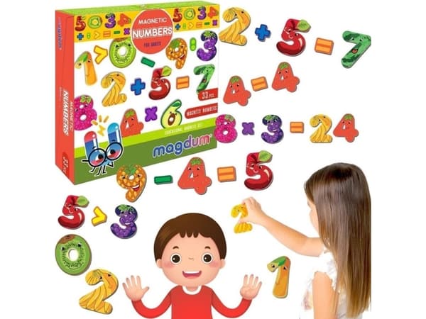 Magnets learning to count fruit