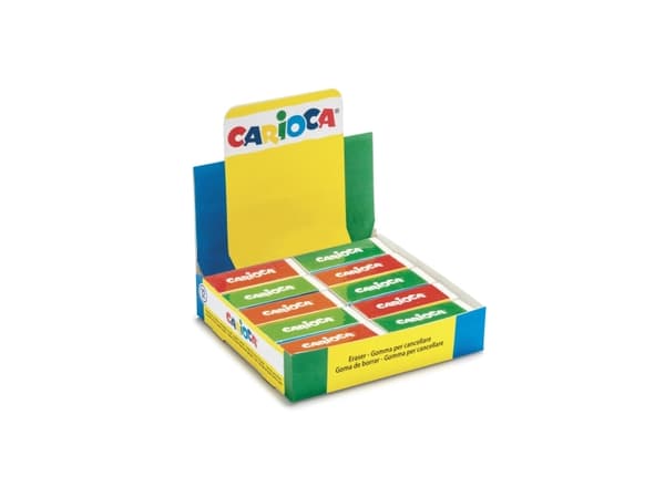 Carioca 40150, Gummi, Vit, 12,6 cm, 125 mm, 28 mm, 580 g