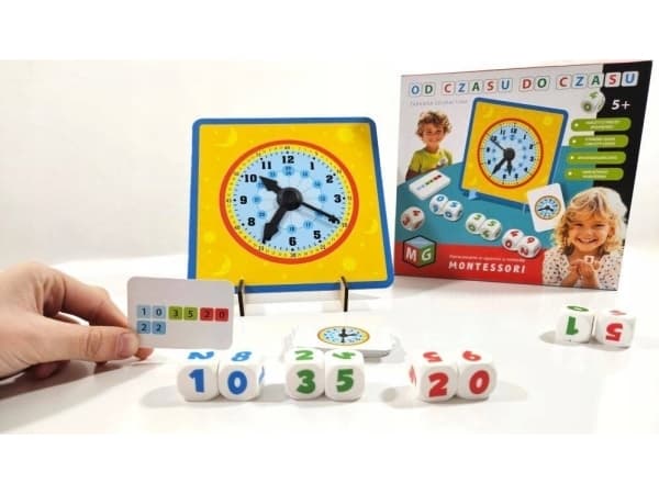 Multigra Gra Montessori Od czasu do czasu Nauka czasu 05921