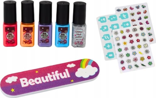 LeanToys Nail Styling Manikyyrit Kynsilakka Tarrat kuivausrumpu