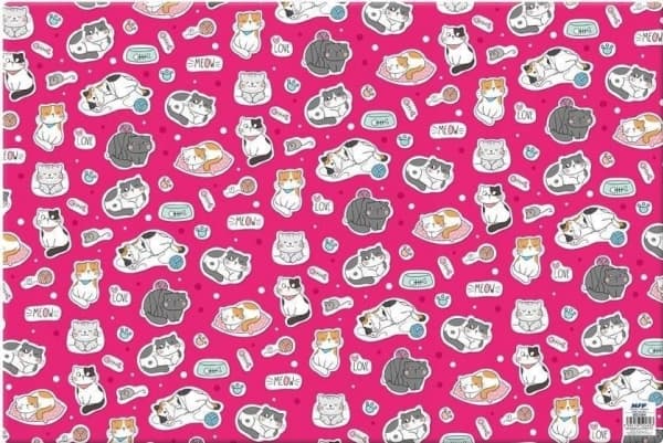 MFP-skrivebordsunderlag 60 x 40 cm Cats 8021084