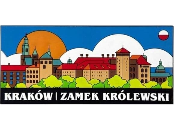 Teka magnet Jag älskar Polen Krakow