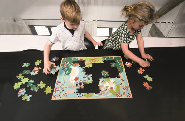 Scratch Scratch, Puzzle DŻUNGLA 100 szt.