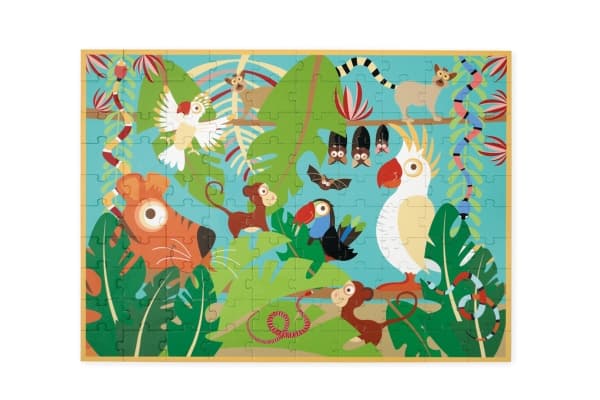 Scratch Scratch, Puzzle DŻUNGLA 100 szt.