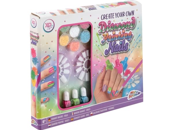 Grafix for å lage nail art diamanter neglelakk tips Grafix