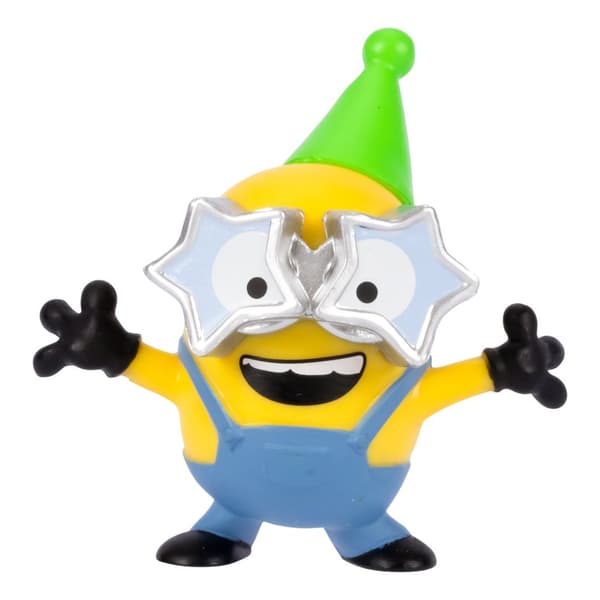 Dumma mej 4 Mini Minions 4-pack Party Bus