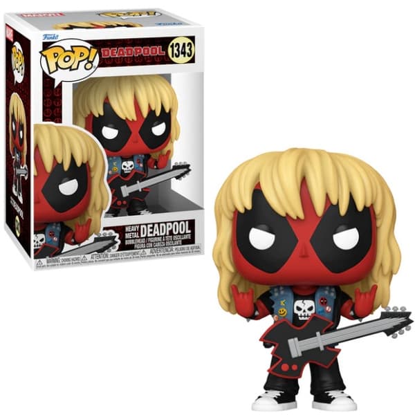 Funko Pop Marvel: Deadpool - Metal Band