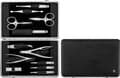 Miniatyrbild 2 av 2: Zwilling Twinox Manicure Set - Black Leather Case, 12 Pieces - Black