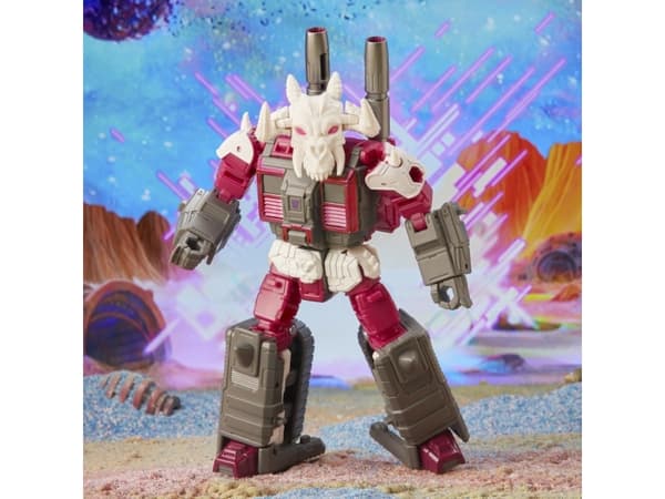 Transformers Legacy Deluxe Skullgrin, 8 vuosi/vuosia, Harmaa, Magenta, Purppura, Valkoinen