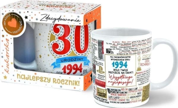 Premium Q-muki Syntymäpäivä 30 (vuosikerta)