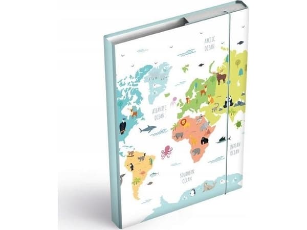 MFP papirmappe med elastisk båndboks A5 Maps 8021060