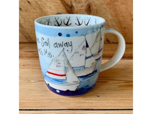M76 Mug Segelbåtar
